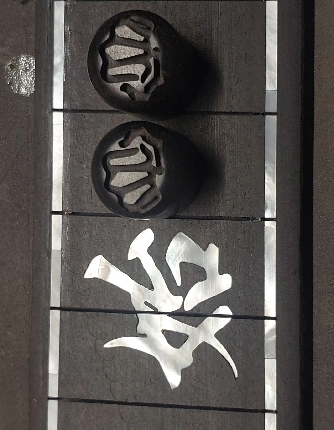 Nava Guitars custom process detail